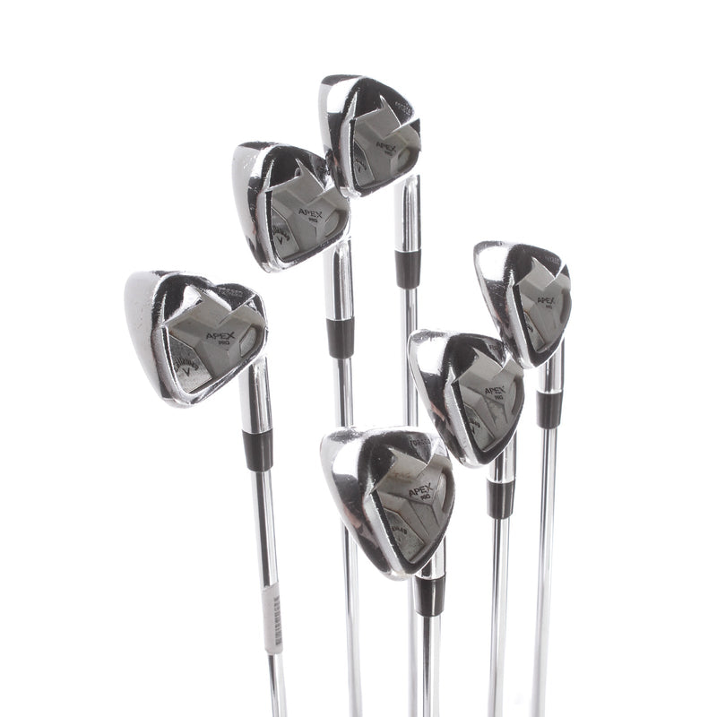 Callaway Apex 2019 Steel Mens Right Hand Irons 4-PW Regular - True Temper Elevate Tour