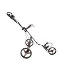 Motocaddy Z1 3-Wheel Push Trolley - Black Red