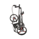 Motocaddy Z1 3-Wheel Push Trolley - Black Red