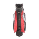 Masters Cart Bag - Red/Black/Grey