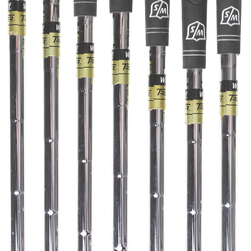 Wilson Staff D100 Steel Mens Right Hand Irons 5-SW Standard Uniflex - True Temper