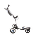Axglo Tri-360 3-Wheel Push Trolley - Black/Blue