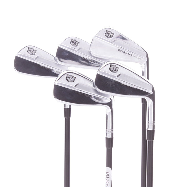Wilson Staff Model Blades Graphite Mens Right Hand Irons 6-PW Regular - Tensei AV Series 60