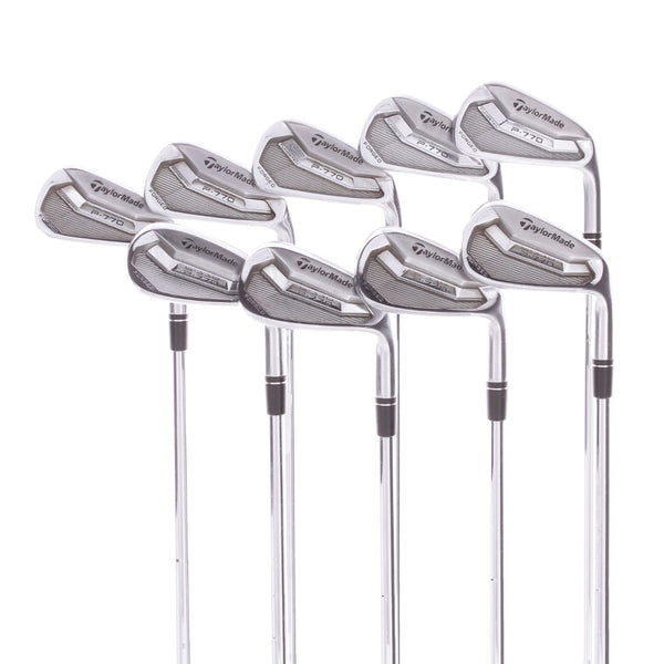 TaylorMade P-770 Steel Mens Right Hand Irons 3-PW Plus AW Regular - KBS Tour FLT 110