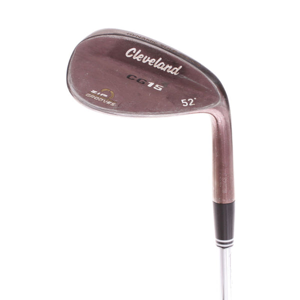 Cleveland CG15 Oil Quench Steel Mens Right Hand Gap Wedge 52 Degree Wedge - Cleveland