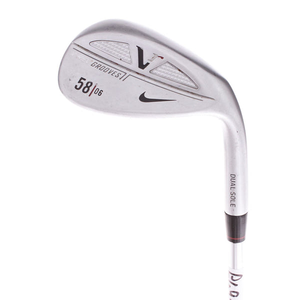 Nike VR V-Rev Steel Mens Right Hand Lob Wedge 58 Degree 6 Bounce Stiff - Dynamic Gold S400