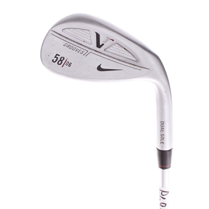 Nike VR V-Rev Steel Mens Right Hand Lob Wedge 58 Degree 6 Bounce Stiff - Dynamic Gold S400