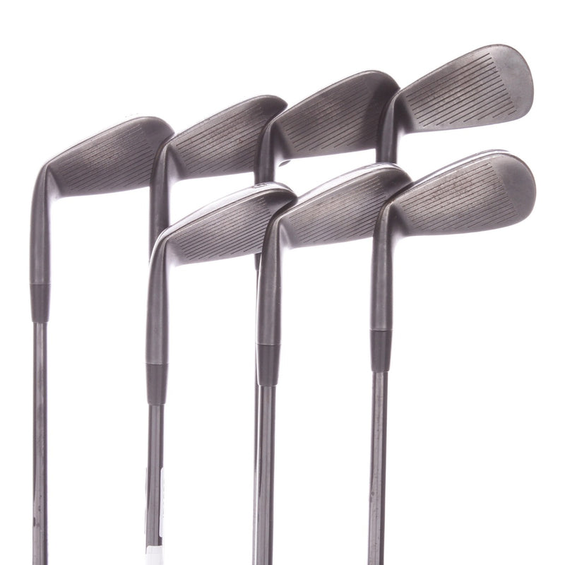 Cobra King Forged Black MB Cb Forged Steel Men's Right Hand Irons 5-PW+GW Stiff - KBS $ Taper 120