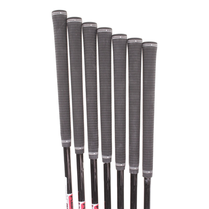 Cobra King Forged Black MB Cb Forged Steel Men's Right Hand Irons 5-PW+GW Stiff - KBS $ Taper 120