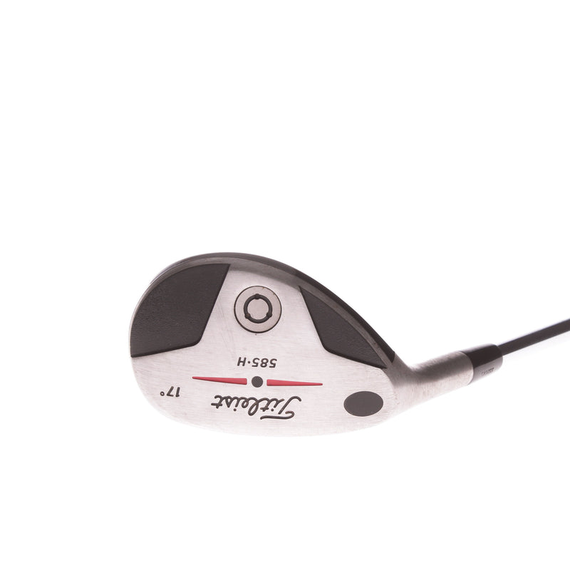 Titleist 585.H Steel Mens Left Hand 2 Hybrid 17* Stiff - True Temper Dynamic Gold S300