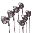 Wilson D200 Graphite Mens Right Hand Irons 5-SW Regular - Elements Chrome