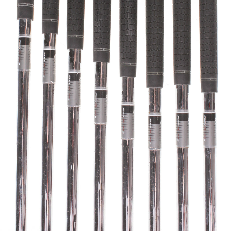TaylorMade Burner OS Irons Steel RH 5-P+A+S Reg - Burner os 85 grams