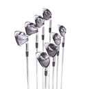 Mizuno MP-64 Mens Right Steel Irons 3-PW Stiff - Dynamic Gold S300