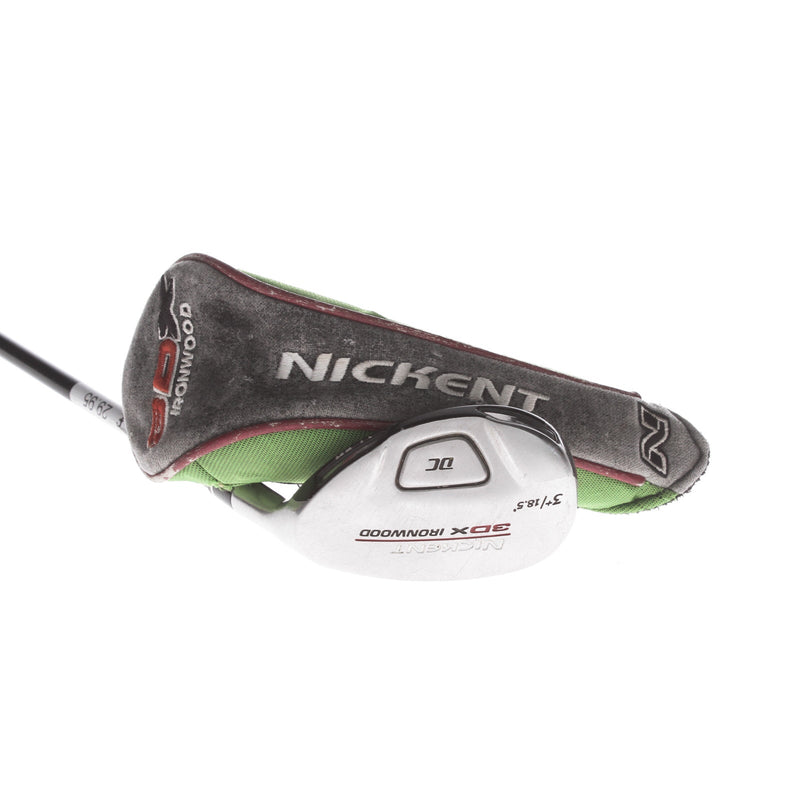 Nickent 3DX Ironwood Graphite Mens Right Hand 3 Hybrid 18.5* Regular - SR2 Speed Rated 75