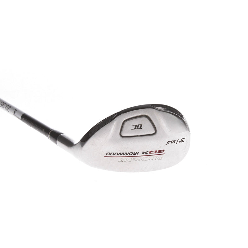 Nickent 3DX Ironwood Graphite Mens Right Hand 3 Hybrid 18.5* Regular - SR2 Speed Rated 75