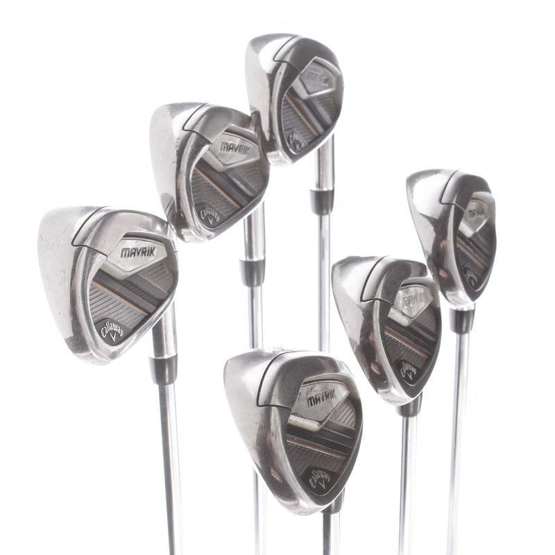 Callaway Mavrik Steel Mens Right Hand Irons 5-PW Regular - Elevate Tour Reg
