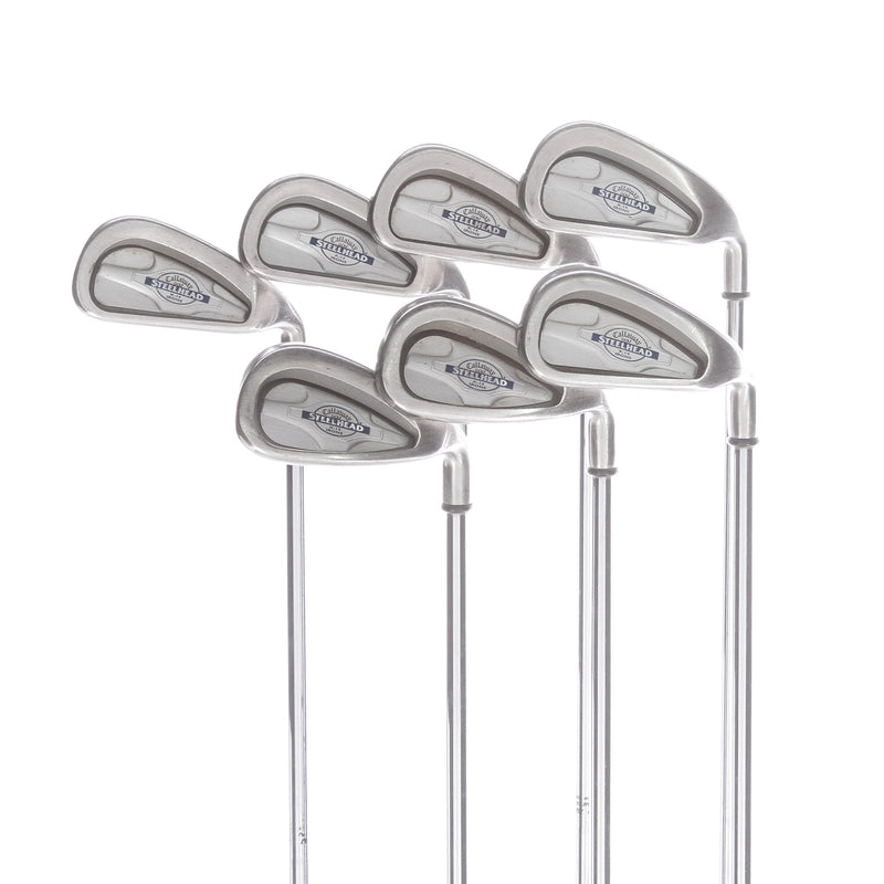 Callaway x-14 Steel Mens Right Hand Irons 4-PW Uni-Flex - Memphis 10