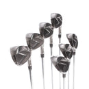 TaylorMade Stealth Steel Mens Right Hand Irons 5-SW Stiff - Reax 85