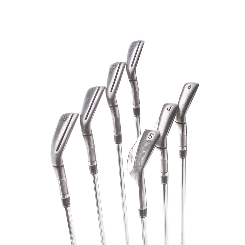 TaylorMade Stealth Steel Mens Right Hand Irons 5-SW Stiff - Reax 85