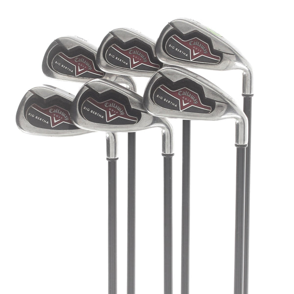 Callaway Big Bertha 2006 Graphite Mens Right Hand Irons 4-PW Regular - Callaway 75g