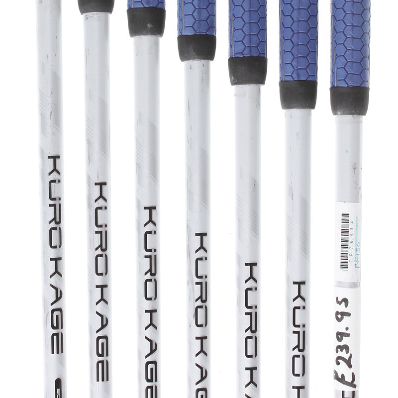 TaylorMade PSi Forged Graphite Mens Right Hand Irons 4-PW Regular - Kuro Kage 80i