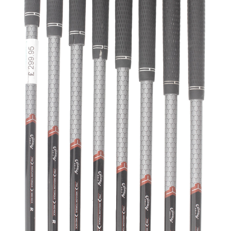 Callaway FT Fusion Graphite Mens Right Hand Irons 4-SW Regular - callaway