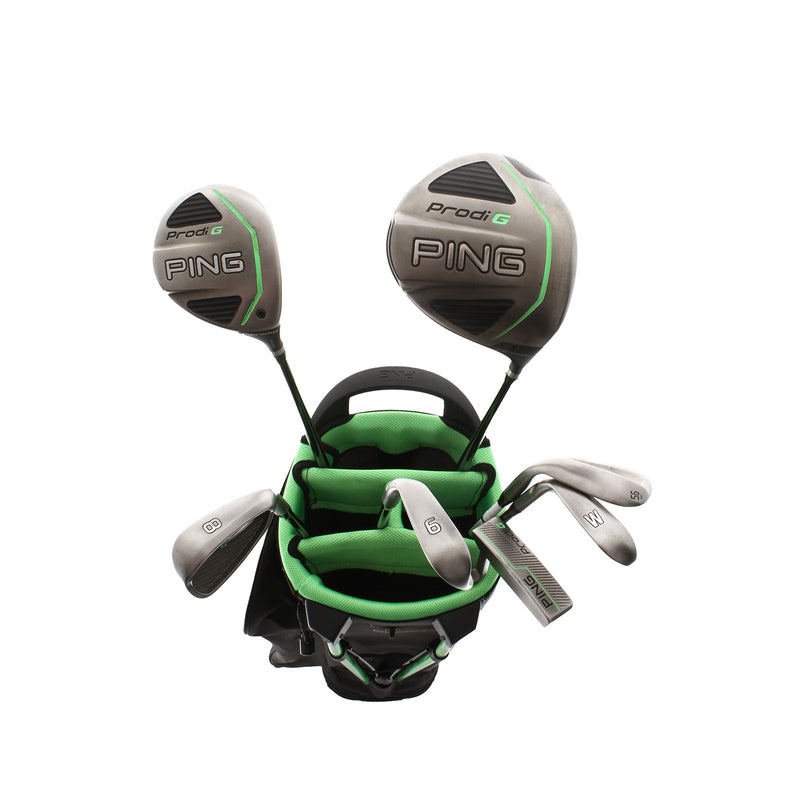 Ping Prodig Graphite Junior Right Hand Package Set Black Dot Junior - Prodig