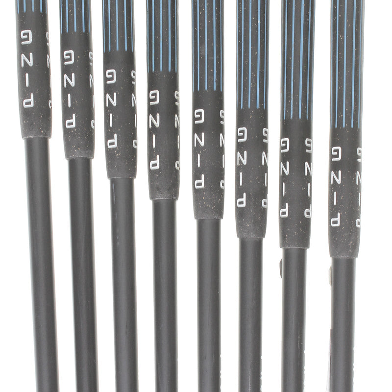 Ping ISI K Graphite Ladies Right Hand Irons 4-SW -1" Red Dot 1* Flat Ladies - Ping U34 Ladies