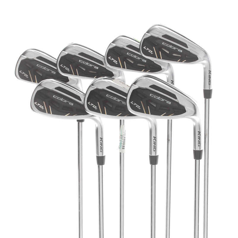 Cobra LTDx Steel Mens Right Hand Irons 5-GW Regular - KBS Tour 90