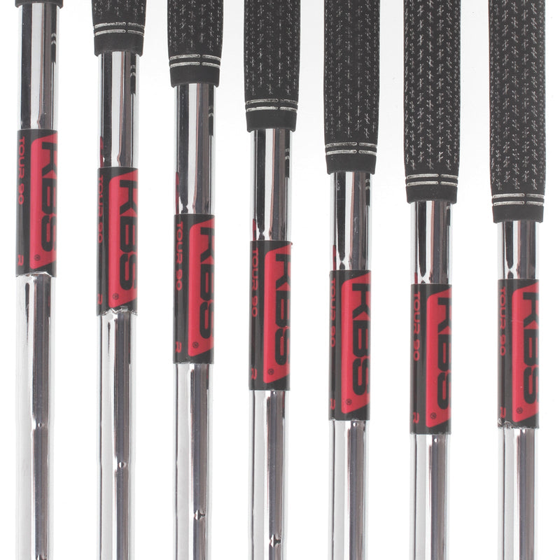 Cobra LTDx Steel Mens Right Hand Irons 5-GW Regular - KBS Tour 90