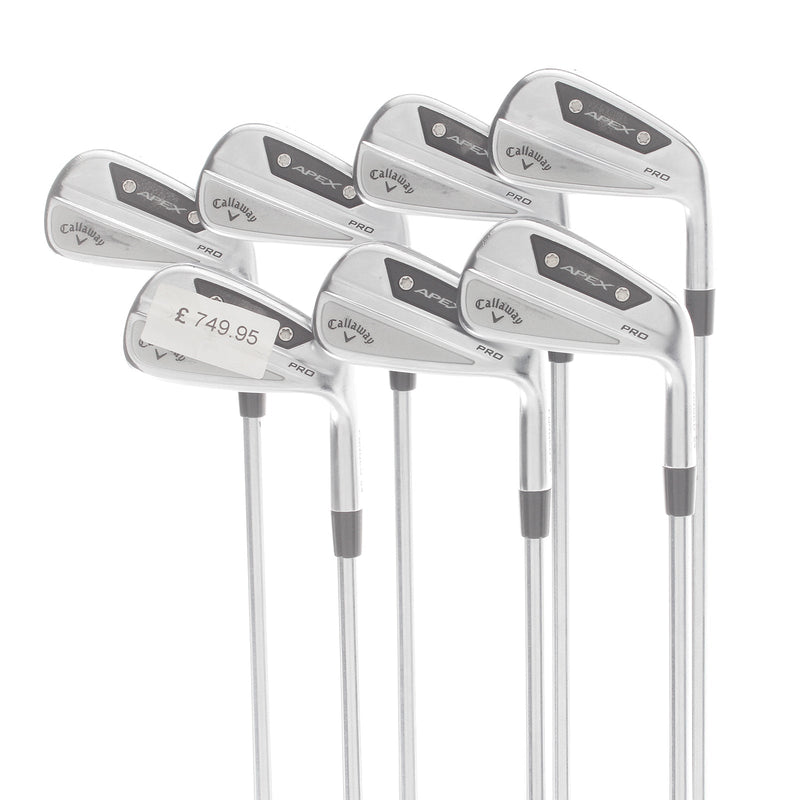 Callaway Apex Pro Steel Mens Right Hand Irons 4-PW Stiff - Project X IO 6.0/110g