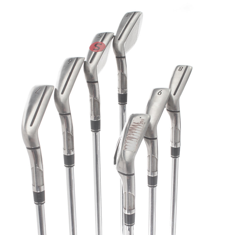 TaylorMade Sim Max Steel Mens Right Hand Irons 4-PW Stiff - KBS Max 85