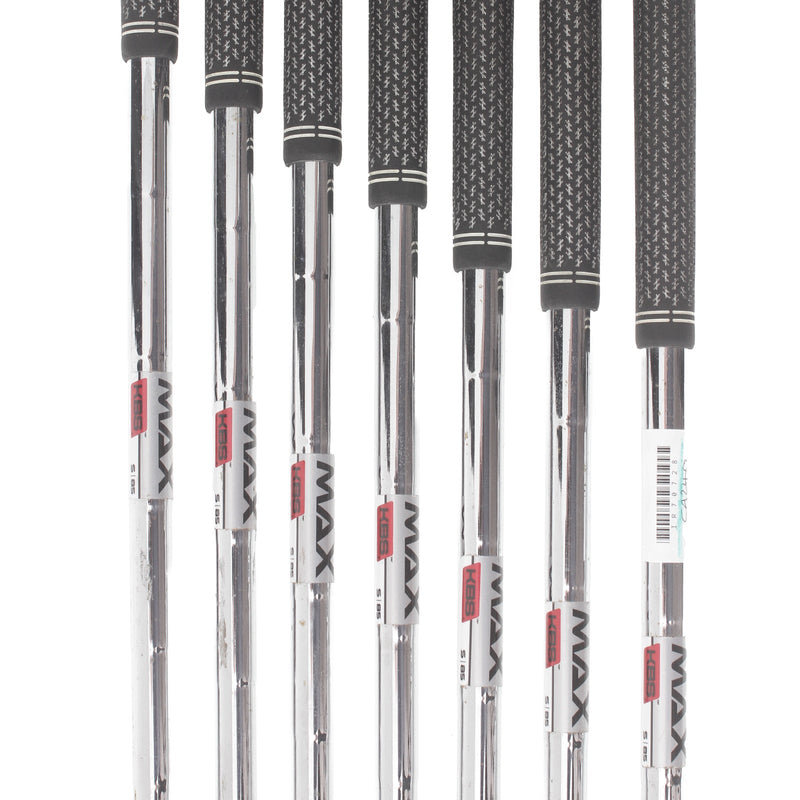 TaylorMade Sim Max Steel Mens Right Hand Irons 4-PW Stiff - KBS Max 85