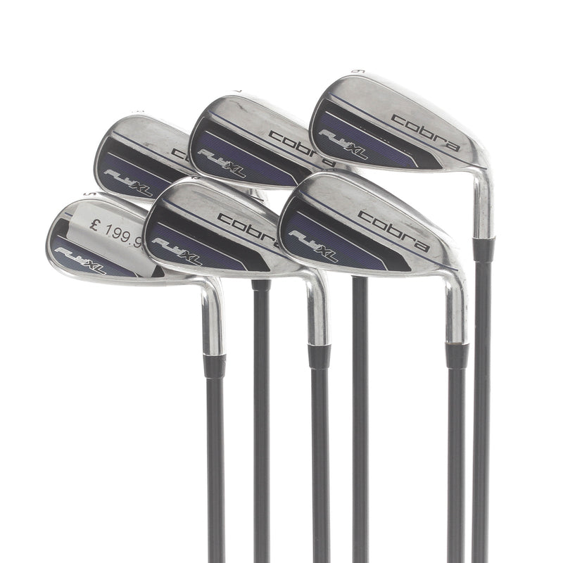 Cobra Fly XL Graphite Mens Right Hand Irons 6-SW Regular - cobra fly xl