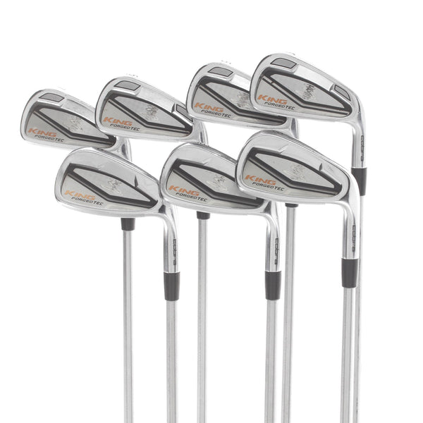 Cobra Forged Tec Steel Mens Right Hand Irons 4-PW Regular - Kbs Tour