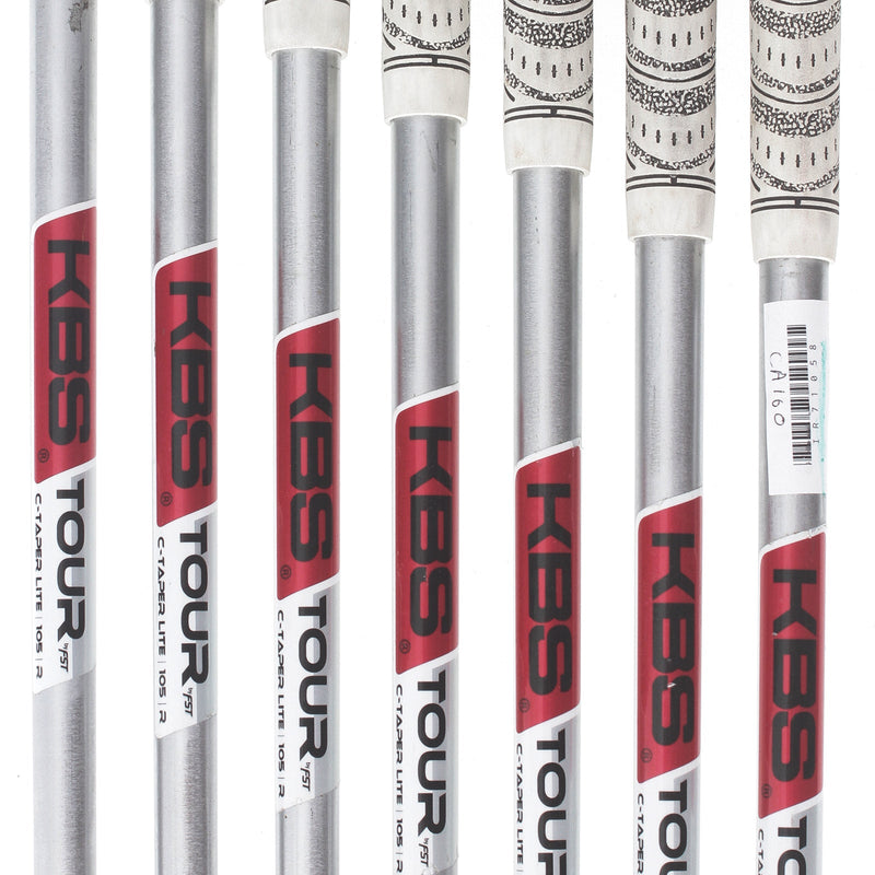 Cobra Forged Tec Steel Mens Right Hand Irons 4-PW Regular - Kbs Tour