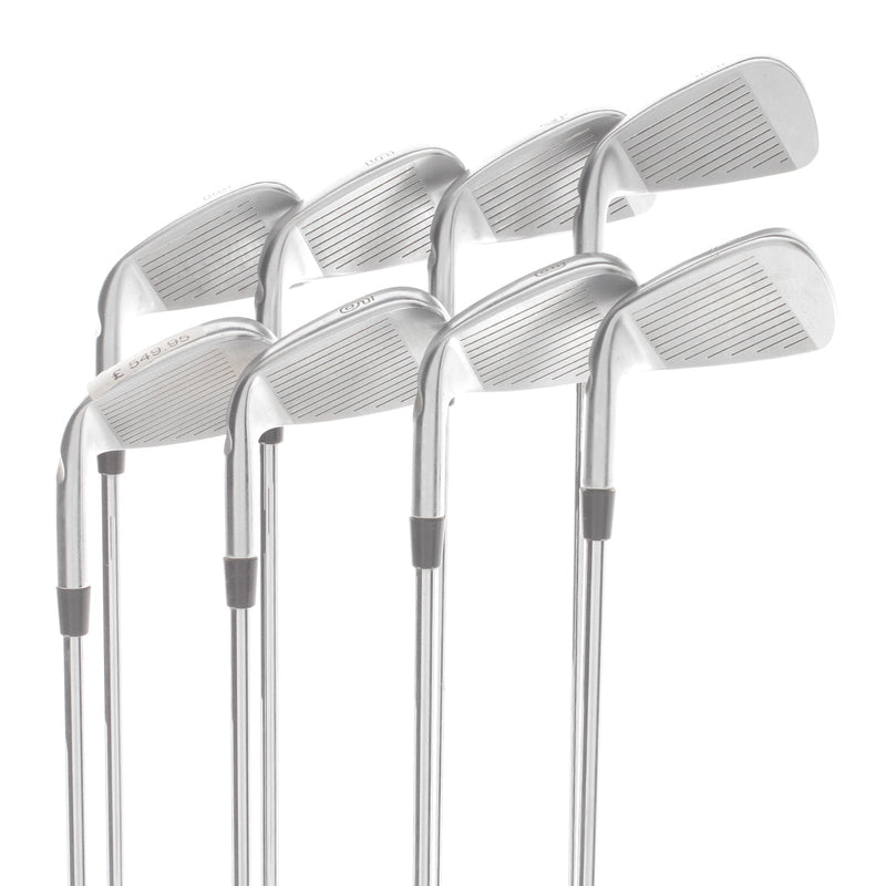 Ping i210 Steel Mens Right Hand Irons 3-PW Black Dot Regular - Dynamic gold XP