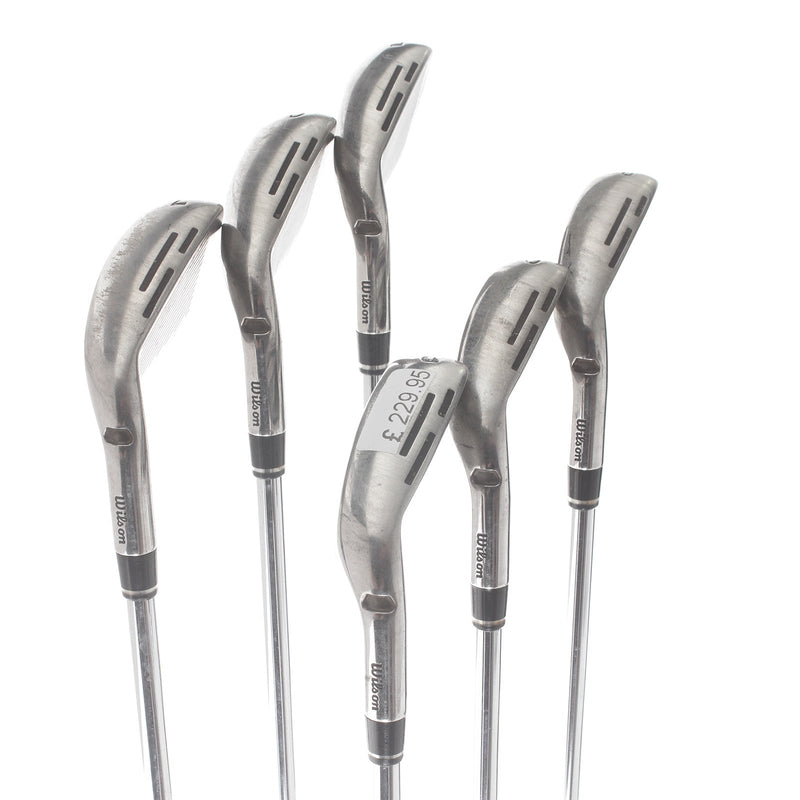 Wilson D9 Steel Mens Right Hand Irons 5-PW Regular - KBS Tour 80