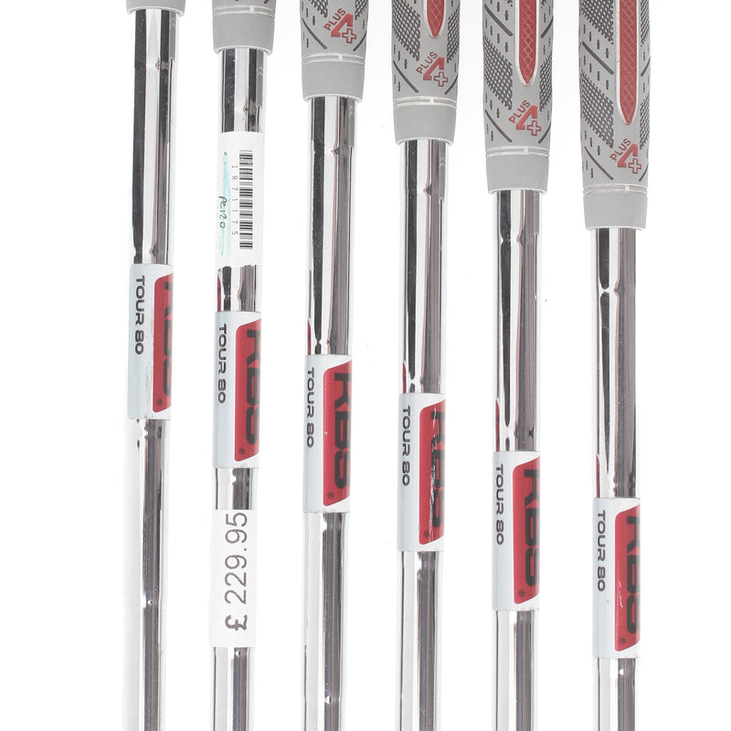 Wilson D9 Steel Mens Right Hand Irons 5-PW Regular - KBS Tour 80