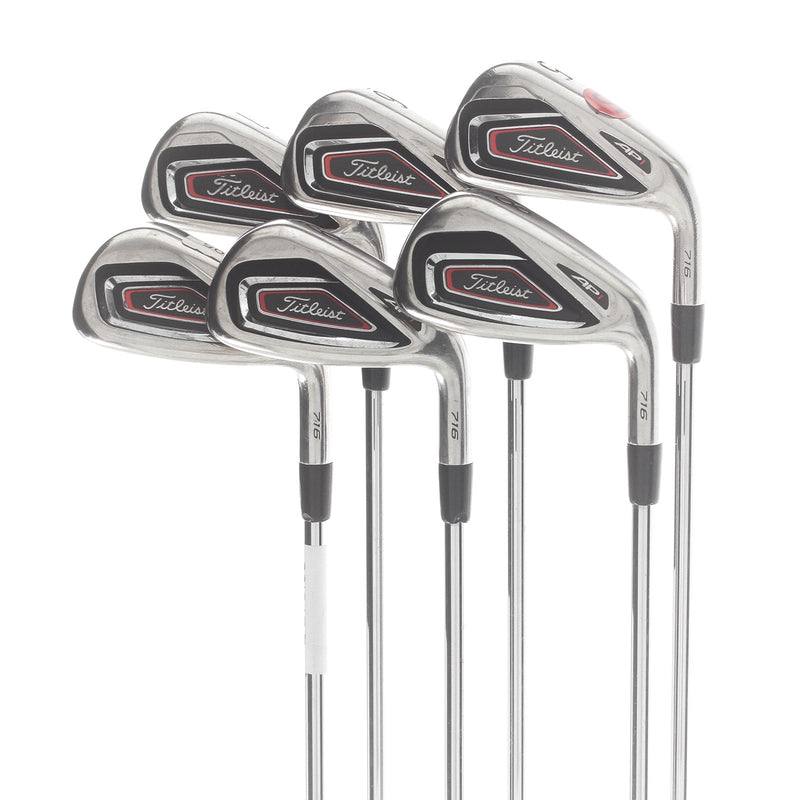 Titleist 716 AP1 Steel Mens Right Hand Irons 5-PW Stiff - Xp 95
