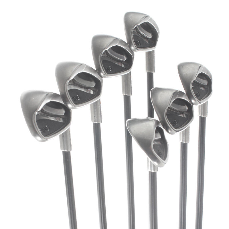 Ping G25 Graphite Mens Right Hand Irons 4-PW Orange Dot Regular - TFC 189