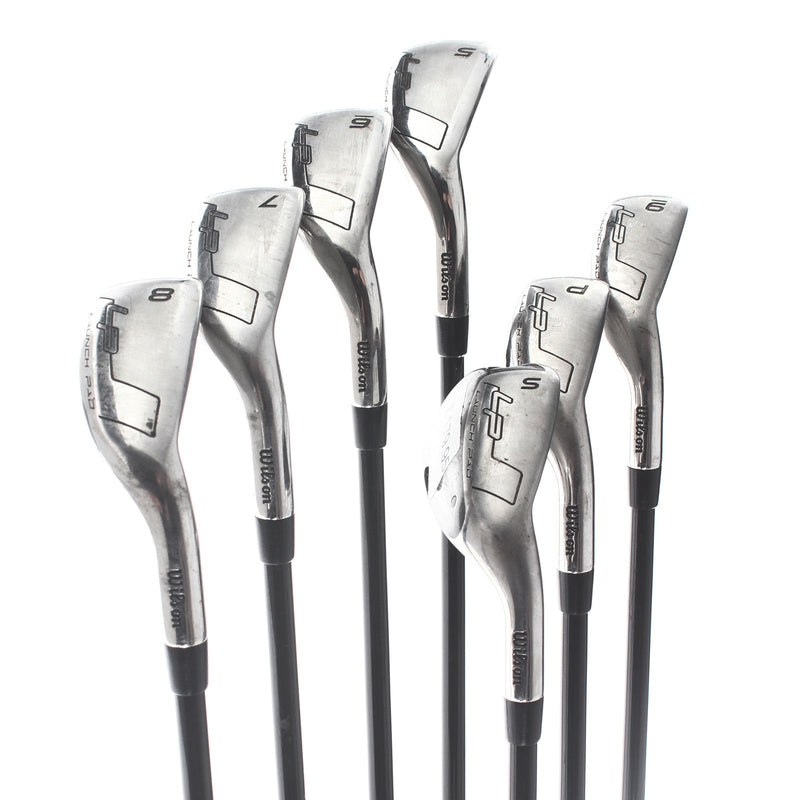 Wilson Launch Pad Graphite Mens Right Hand Irons 5-SW Senior - Proforce