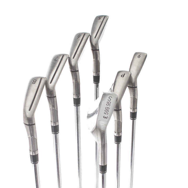 TaylorMade Stealth Steel Mens Right Hand Irons 5-SW Regular - KBS Max 85