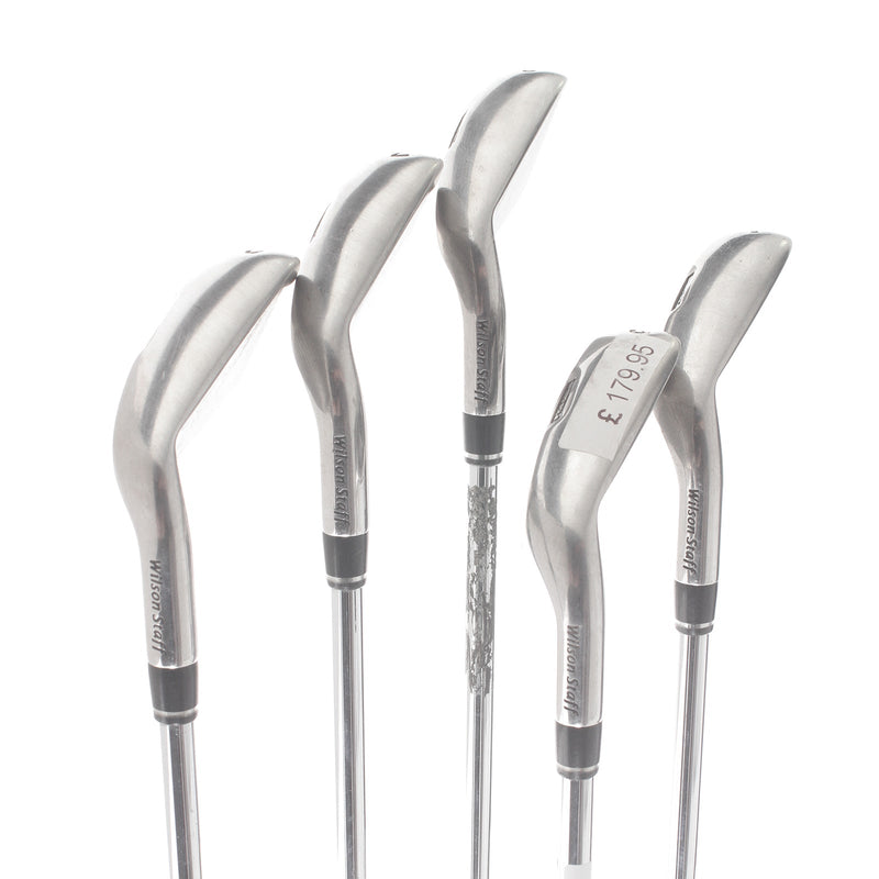 Wilson D350 Steel Mens Right Hand Irons 6-PW Uniflex Wilson SL