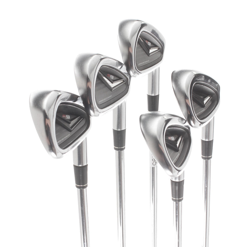 TaylorMade R9 Steel Mens Right Hand Irons 5-9 Regular - KBS 90