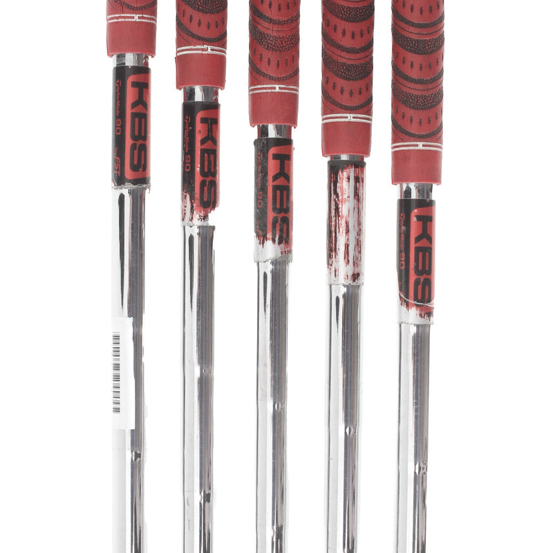 TaylorMade R9 Steel Mens Right Hand Irons 5-9 Regular - KBS 90