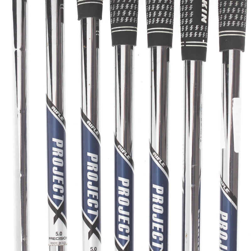 TaylorMade Tour Preferred CB Steel Mens Right Hand Irons 4-PW Regular - Project x