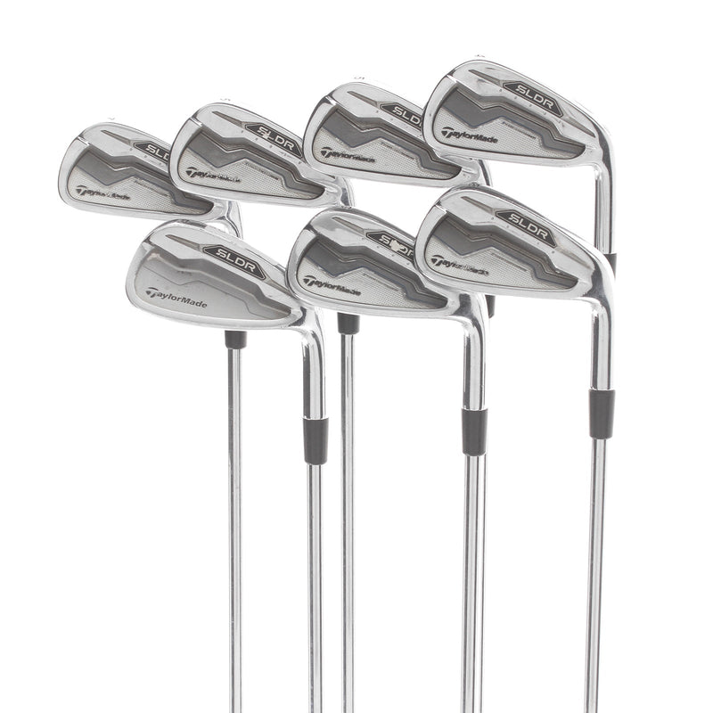 TaylorMade SLDR Steel Mens Right Hand Irons 4-PW Regular - KBS c taper 90