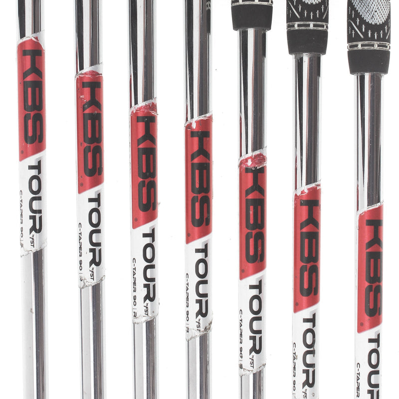 TaylorMade SLDR Steel Mens Right Hand Irons 4-PW Regular - KBS c taper 90