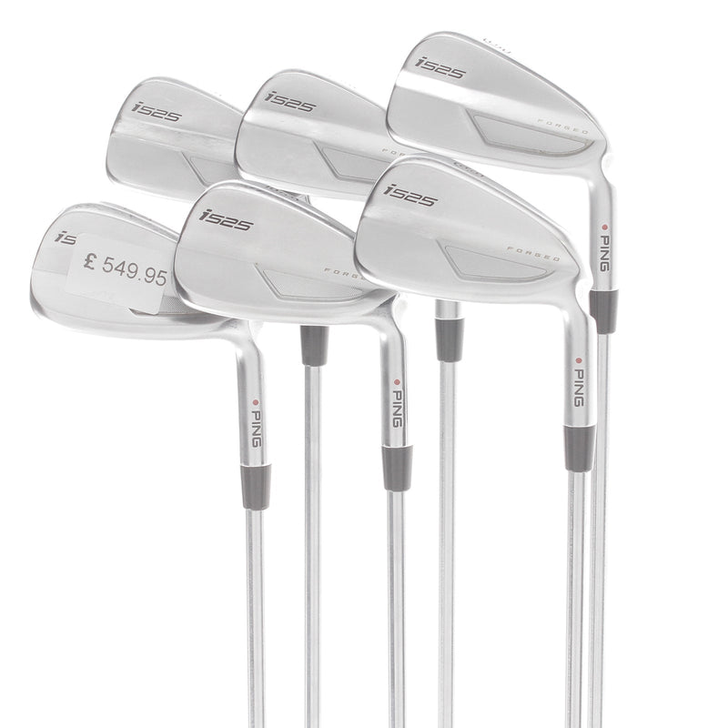 Ping I 525 Steel Mens Right Hand Irons 5-PW Red Dot Regular - Project x io